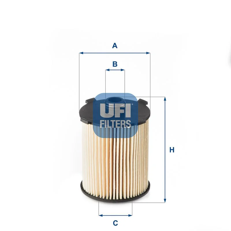 Alyvos filtras UFI 25.110.00