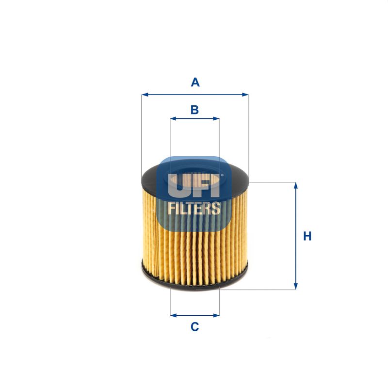 Oil Filter UFI 25.116.00