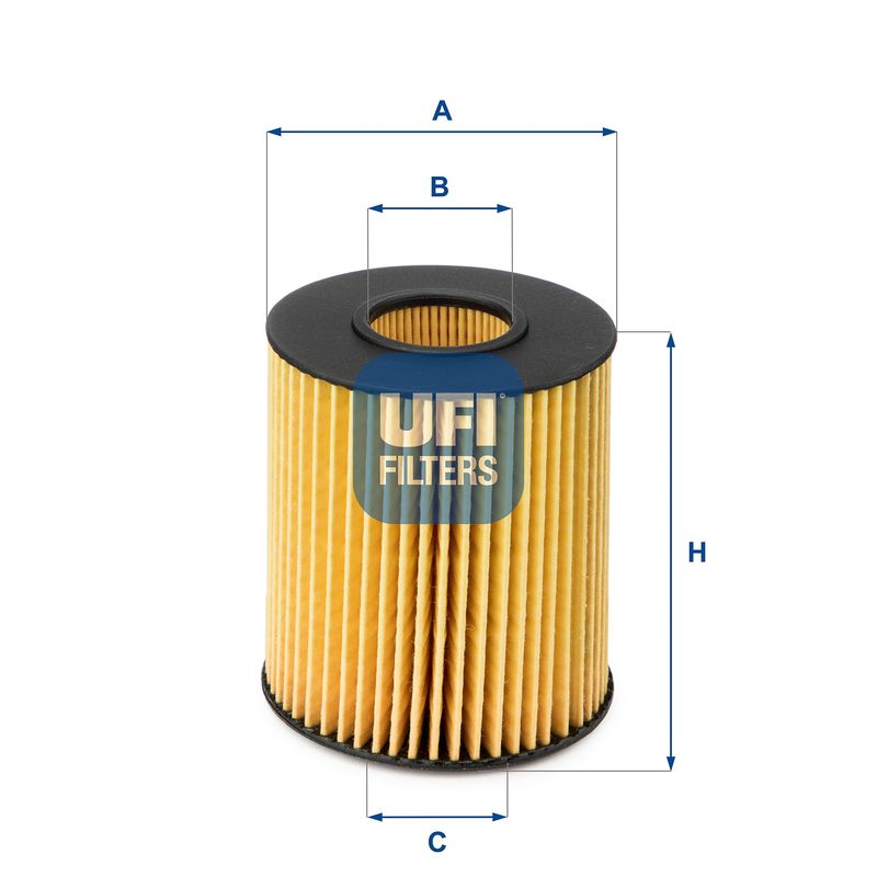 Oil Filter UFI 25.151.00