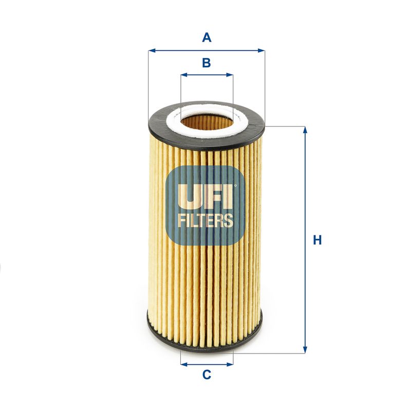 Оливний фільтр UFI 25.154.00