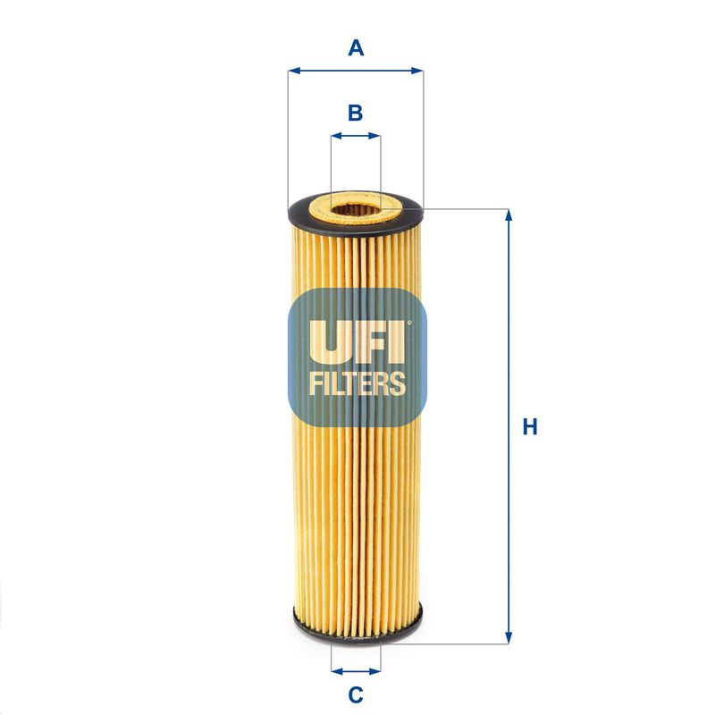 Alyvos filtras UFI 25.155.00