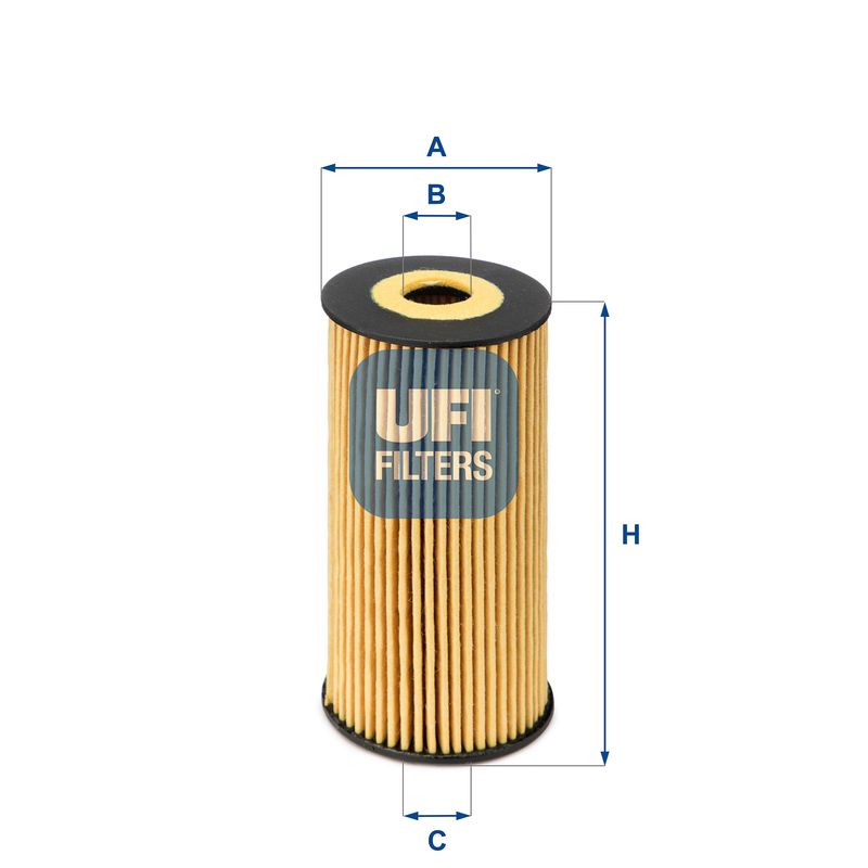 Alyvos filtras UFI 25.170.00