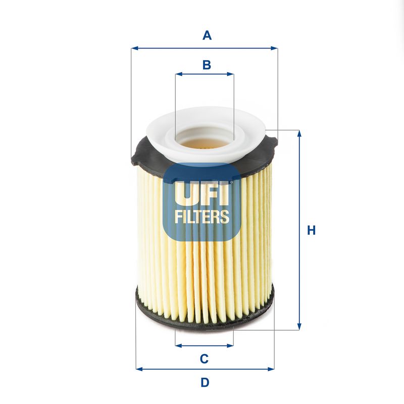 Оливний фільтр UFI 25.178.00