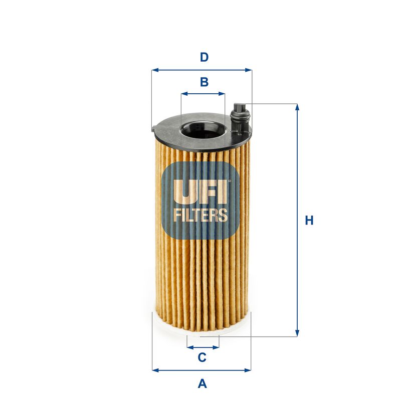 Alyvos filtras UFI 25.188.00