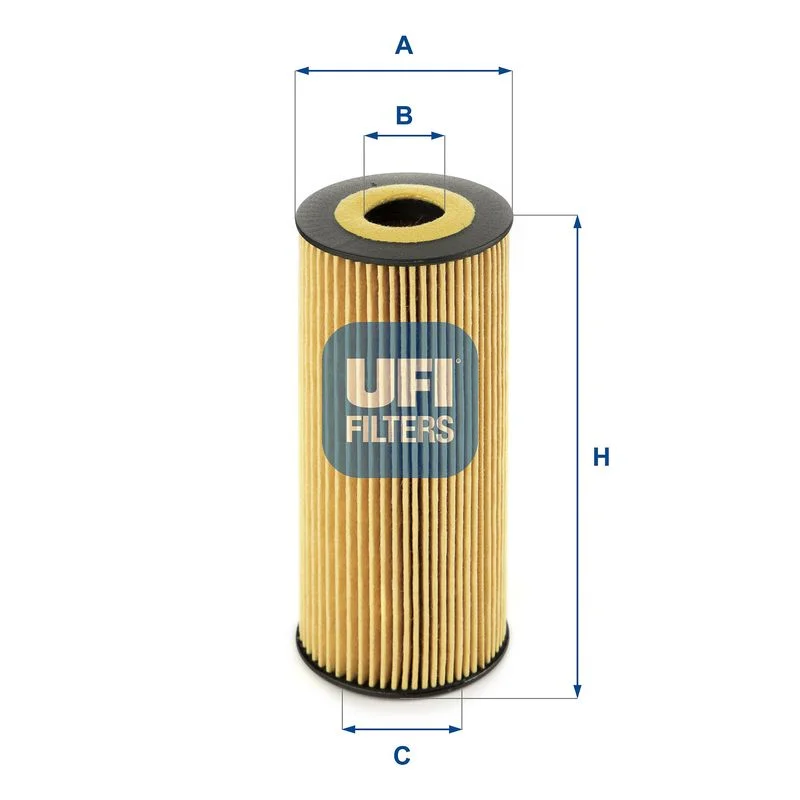 Alyvos filtras UFI 25.198.00