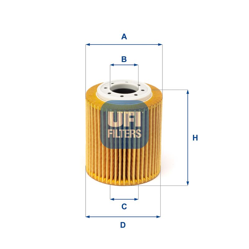 Оливний фільтр UFI 25.216.00