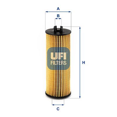 Оливний фільтр UFI 25.248.00