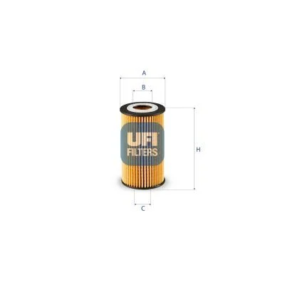 Alyvos filtras ufi 25.249.00