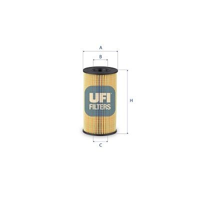 Oil Filter UFI 25.267.00