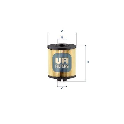 Oil Filter UFI 25.283.00