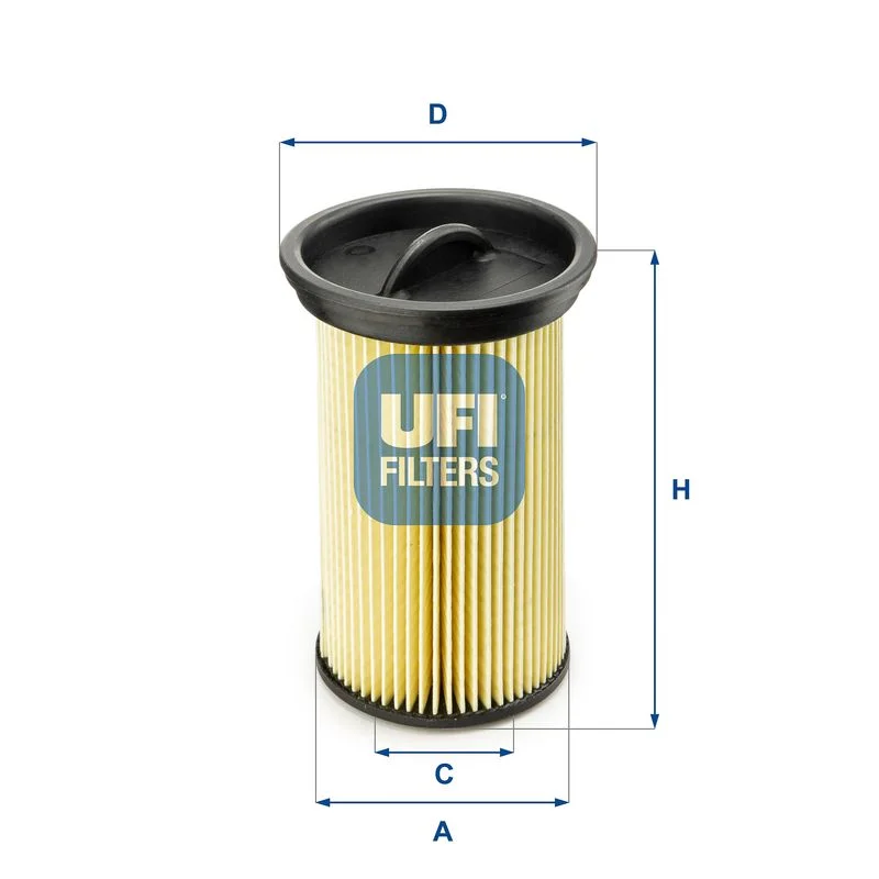 Фільтр палива UFI 26.005.00