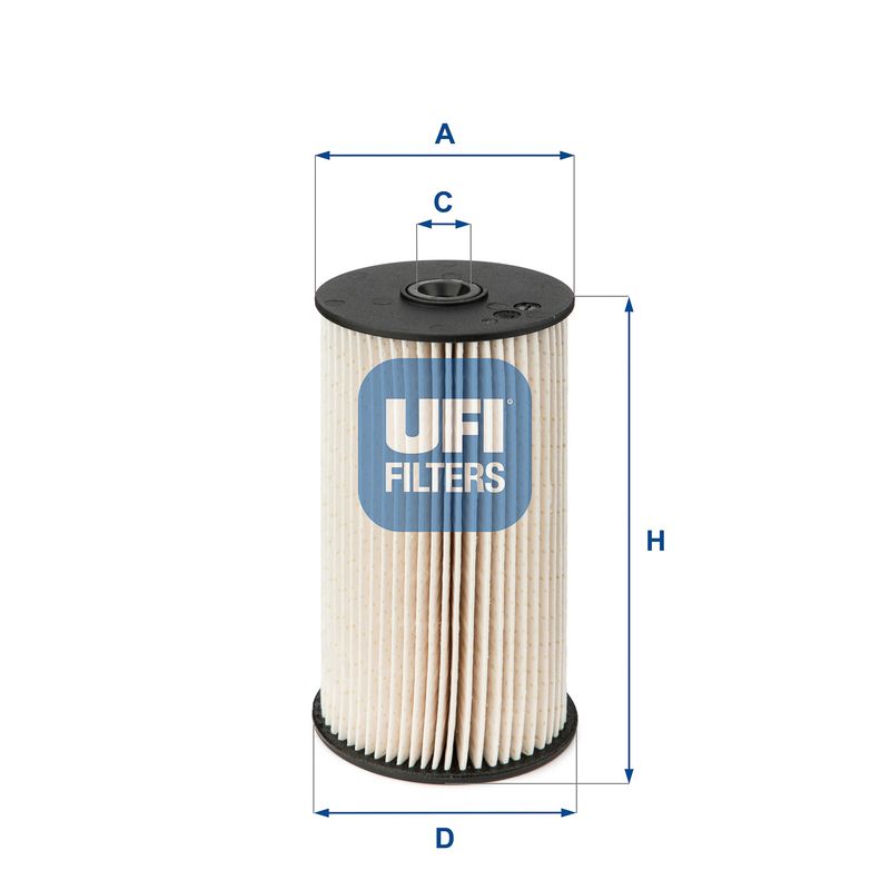 Fuel Filter UFI 26.007.00