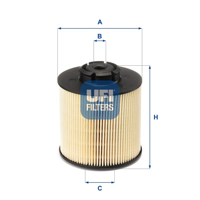 Fuel Filter UFI 26.017.00