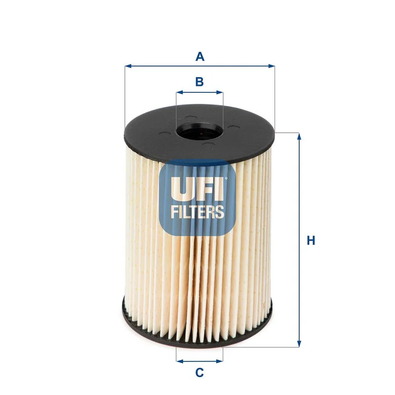 Kuro filtras UFI 26.054.00