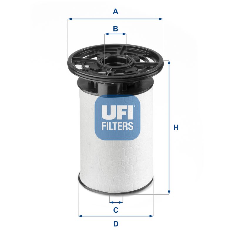 Fuel Filter UFI 26.076.00