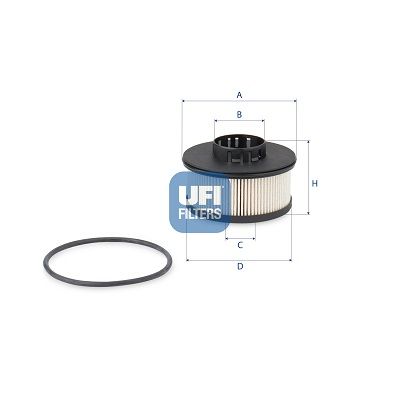 Fuel Filter UFI 26.201.00