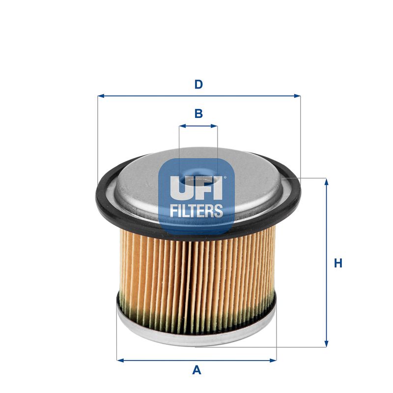 Kuro filtras UFI 26.676.00