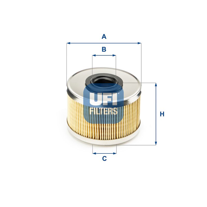 Kuro filtras UFI 26.686.00