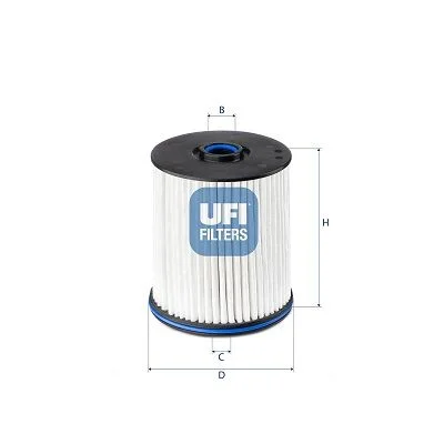 Kuro filtras UFI 26.E2X.02