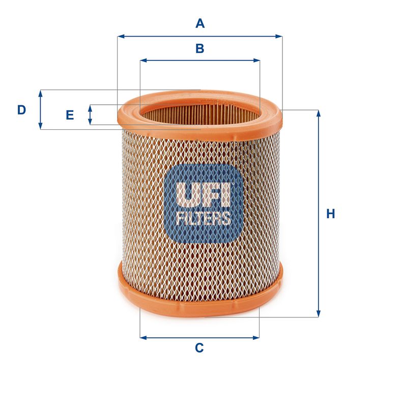 Air Filter UFI 27.258.00