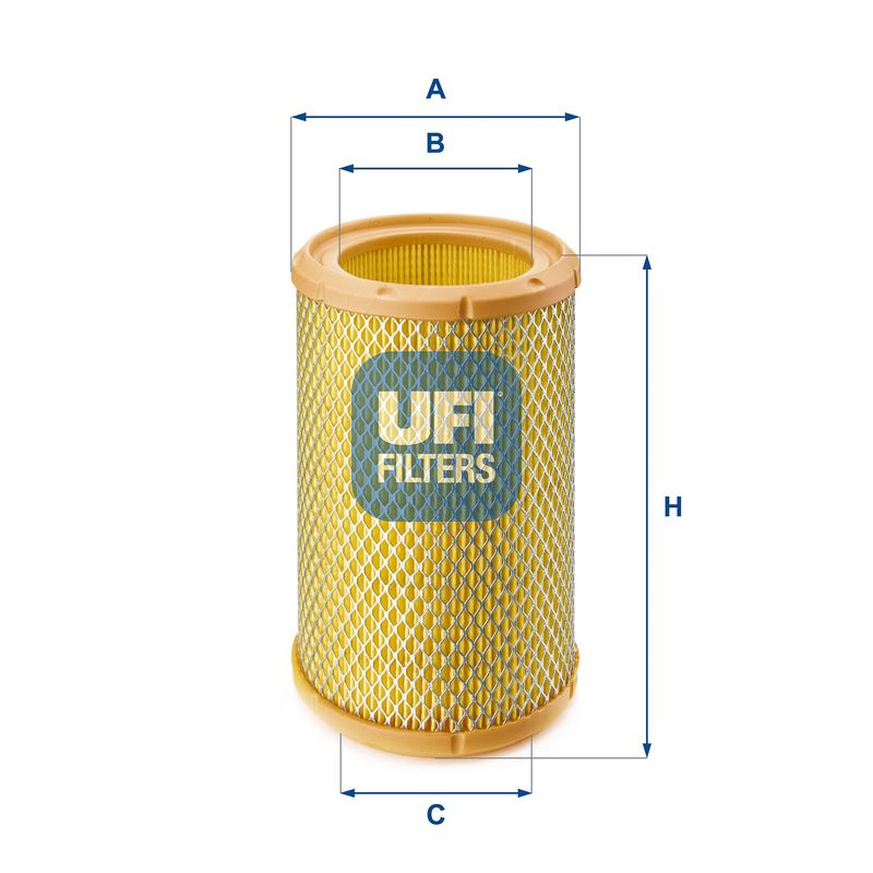 Повітряний фільтр UFI 27.267.00