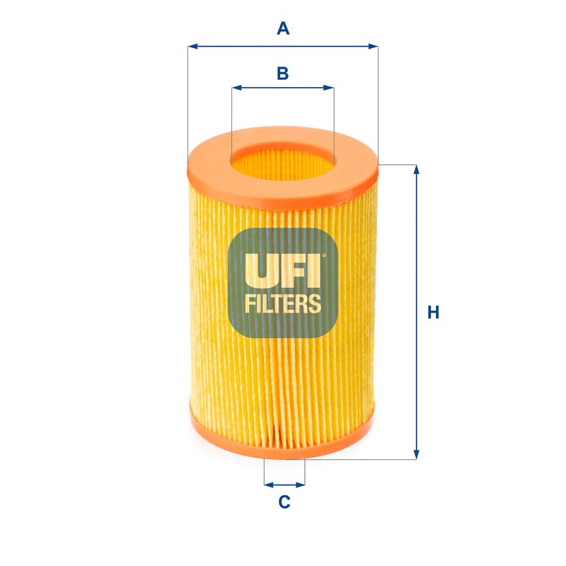 Повітряний фільтр UFI 27.385.00