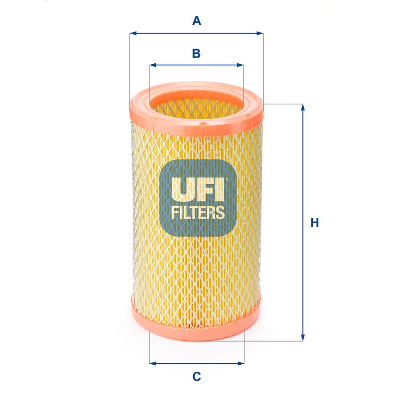 Повітряний фільтр UFI 27.824.00