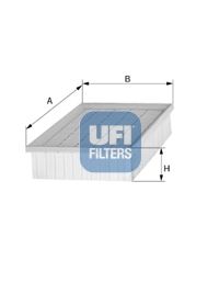 Повітряний фільтр UFI 30.012.00