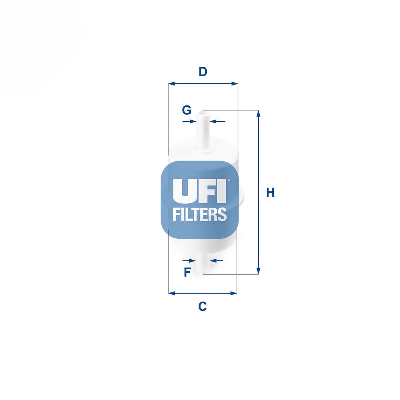 Kuro filtras UFI 31.028.00