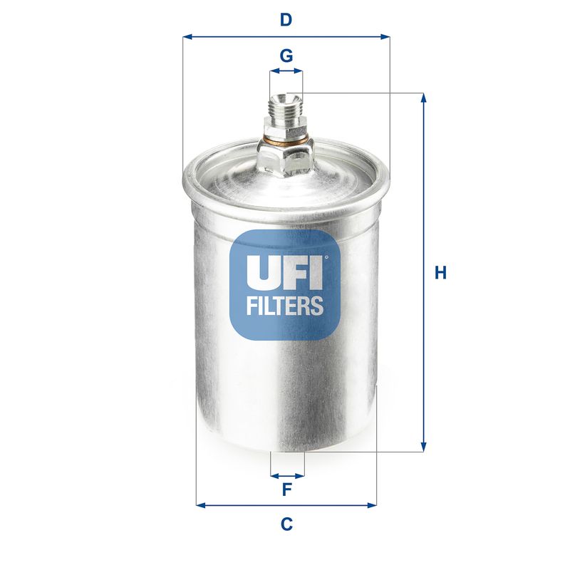 Fuel Filter UFI 31.505.00