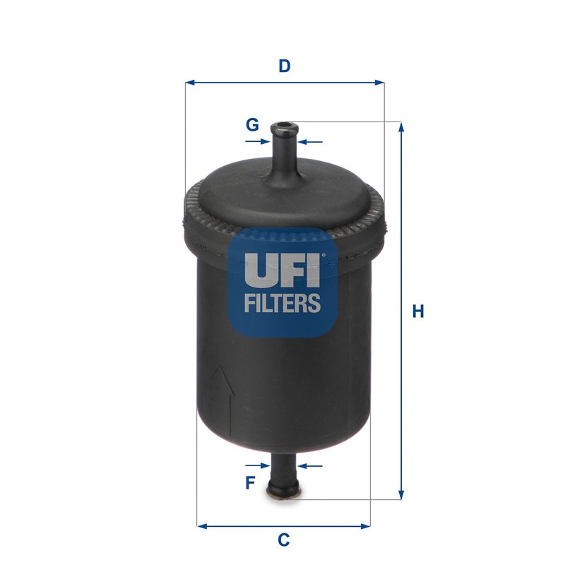 Фільтр палива UFI 31.512.00