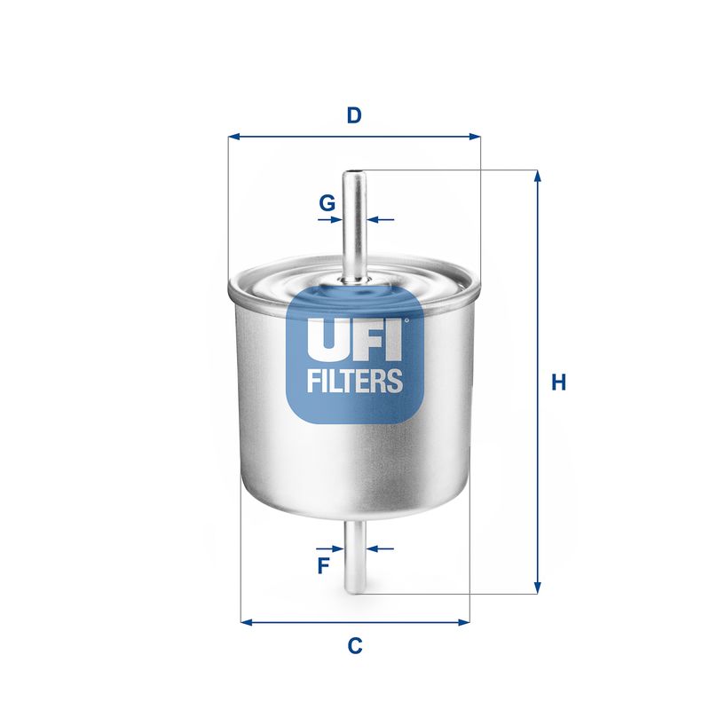 Kuro filtras UFI 31.514.00