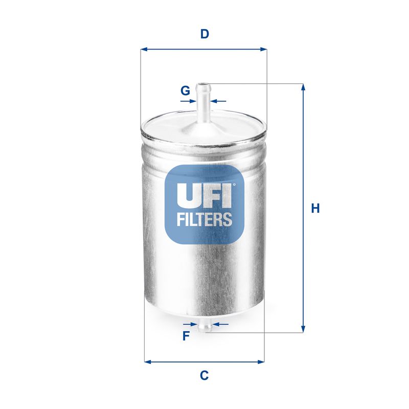 Kuro filtras UFI 31.583.00