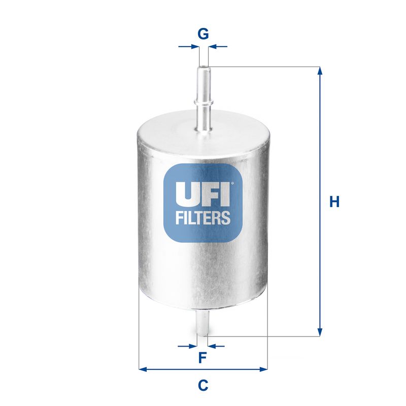 Фільтр палива UFI 31.817.00