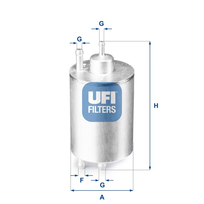 Kuro filtras UFI 31.841.00