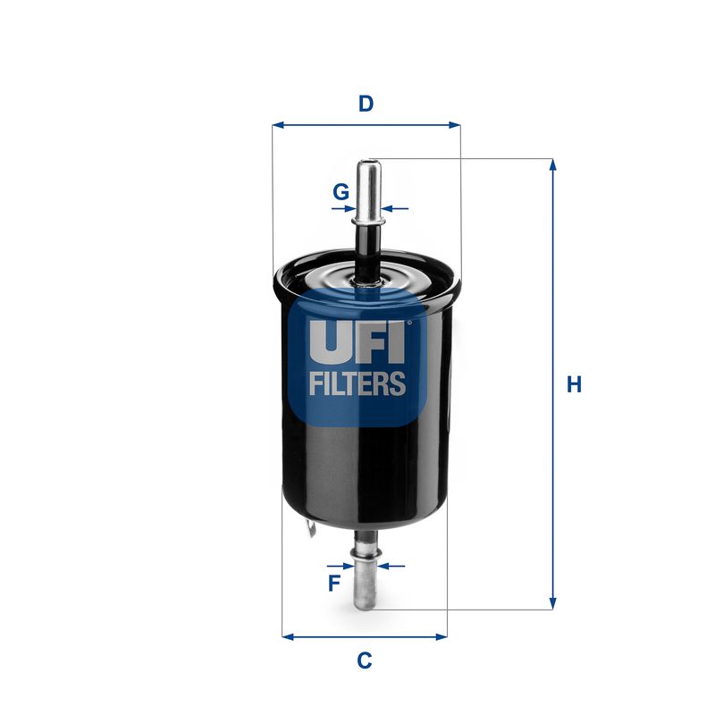 Kuro filtras UFI 31.843.00