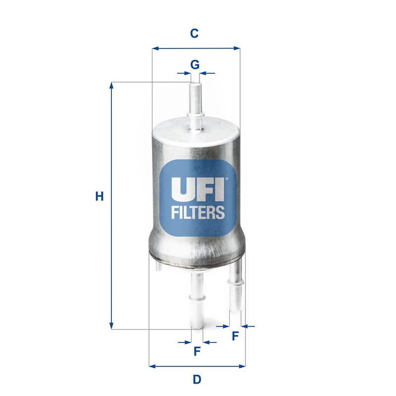 Фільтр палива UFI 31.845.00