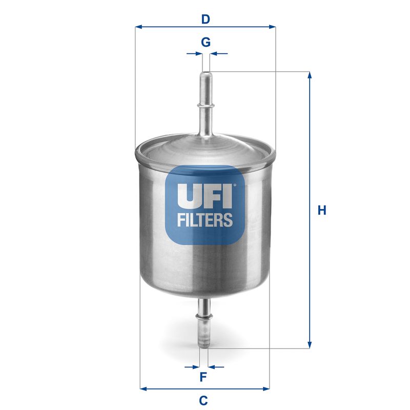 Kuro filtras UFI 31.846.00