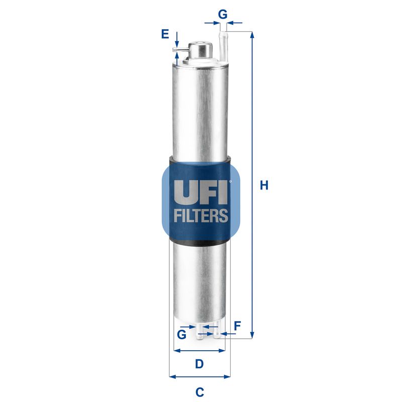 Фільтр палива UFI 31.847.00