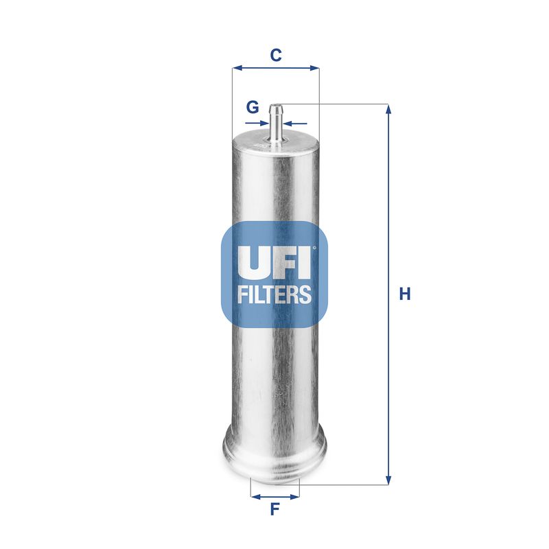 Kuro filtras UFI 31.851.00