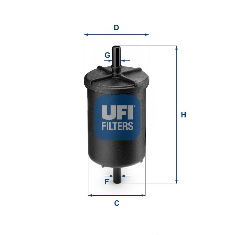 Kuro filtras UFI 31.948.00