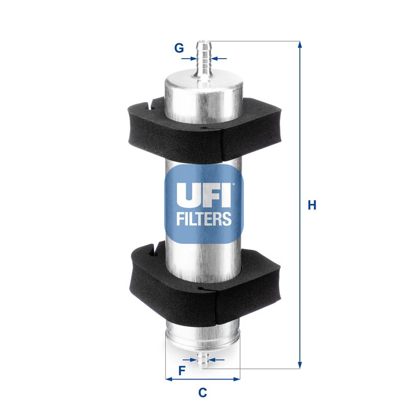 Фільтр палива UFI 31.950.00