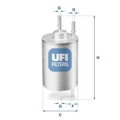 Kuro filtras UFI 31.958.00