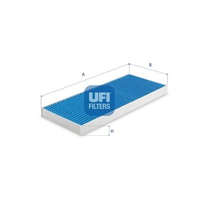 Filter, cabin air UFI 34.156.00