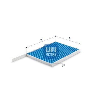 Фільтр, повітря у салоні UFI 34.233.00