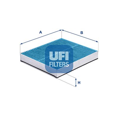 Filter, cabin air UFI 34.320.00