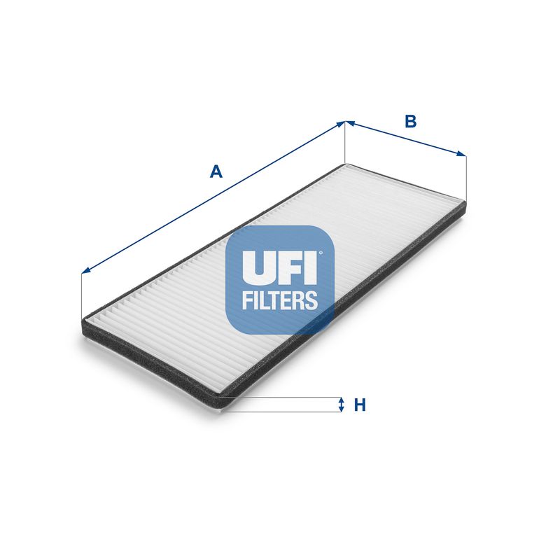 Фільтр, повітря у салоні UFI 53.015.00