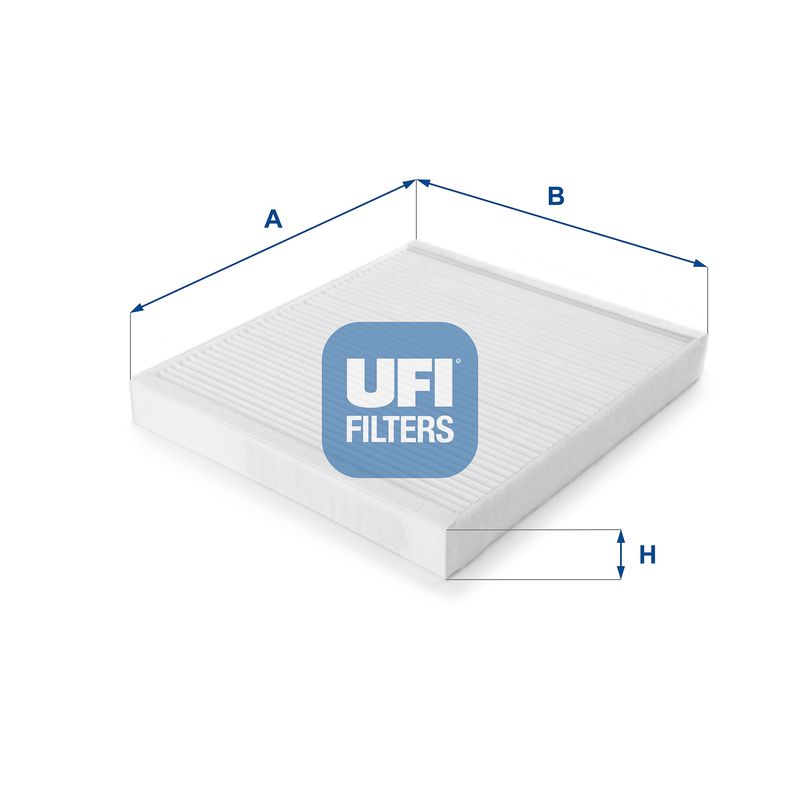 Фільтр, повітря у салоні UFI 53.030.00