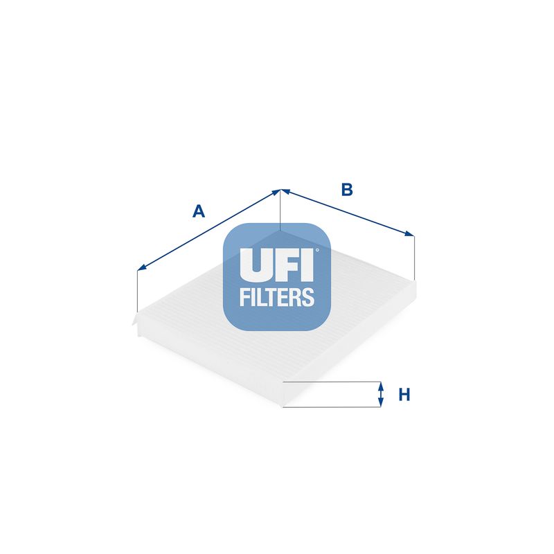 Filter, cabin air UFI 53.043.00