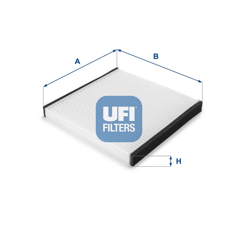 Фільтр, повітря у салоні UFI 53.103.00